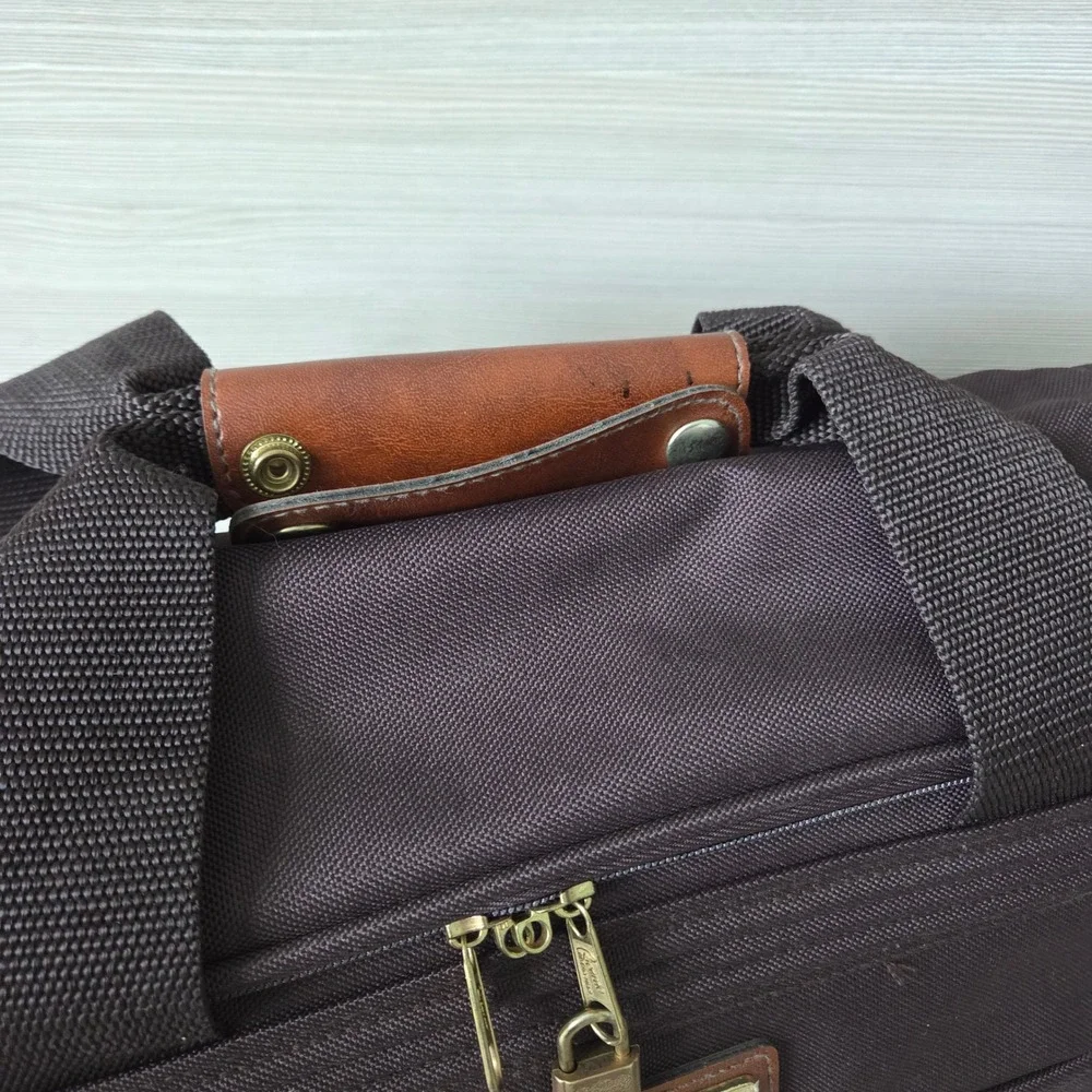 Ricardo Beverly Hills Air Cruiser II Duffel‎ Bag Unisex Brown Canvas Travel Bag